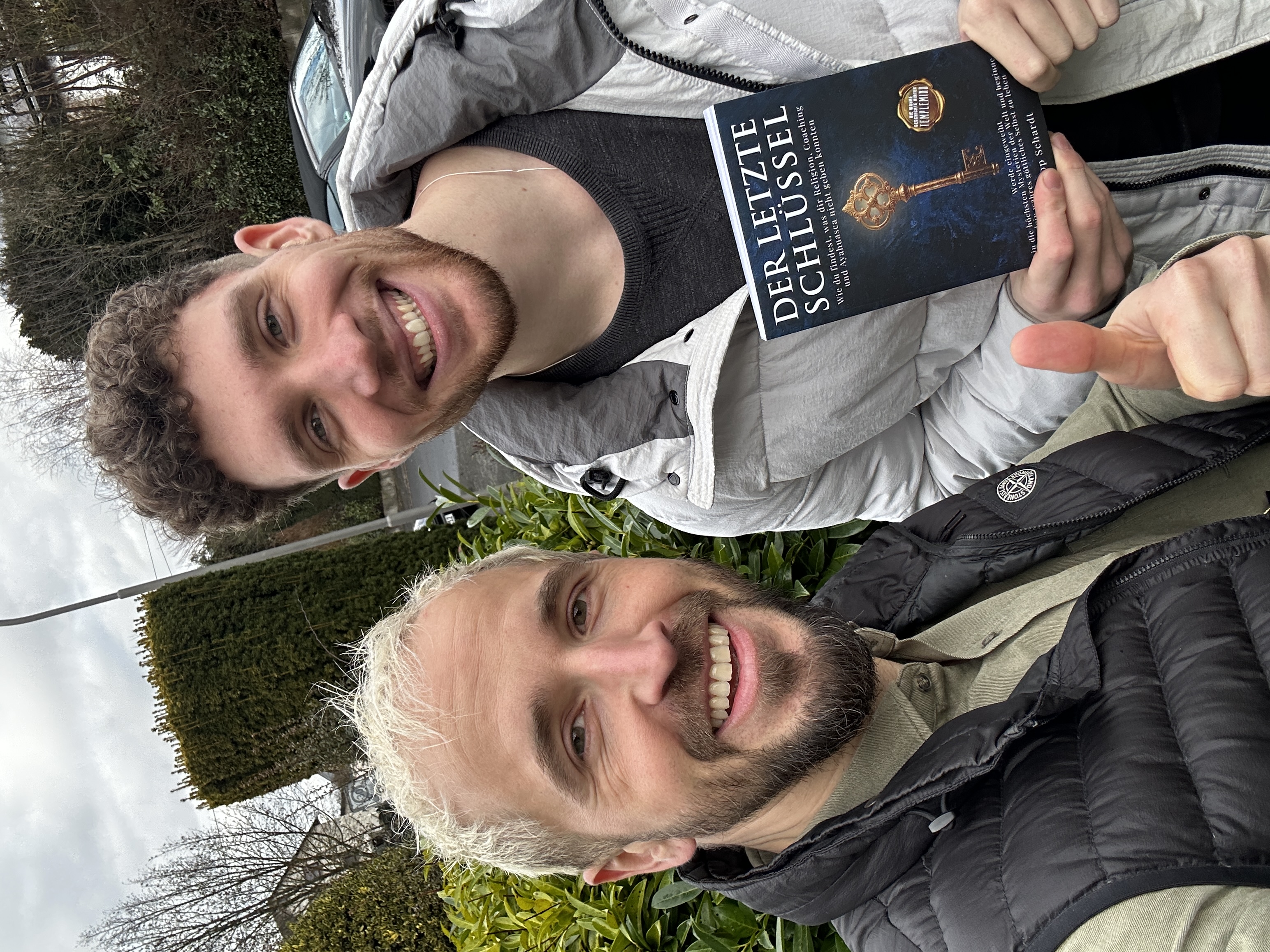 Paul with his Spiritual Guide Philipp Schardt